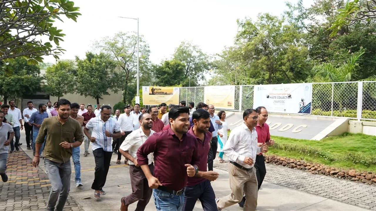 JNARDDC Organizes ‘Unity Run’ to Mark Rashtriya Ekta Diwas on 31st October 2025 to to honor the birth anniversary of Sardar Vallabhbhai P...