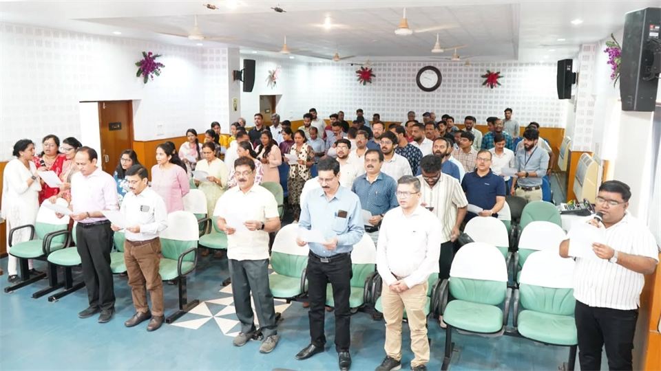 JNARDDC celebrated the historic 150 years of Vande Mataram with patriotic enthusiasm and national pride on 7th November 2025.