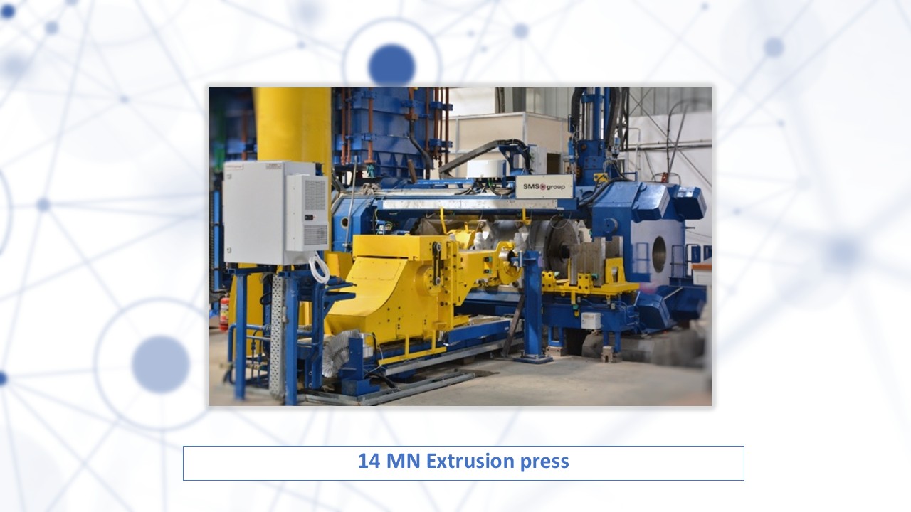 JNARDDC - 14 MN Extrusion press