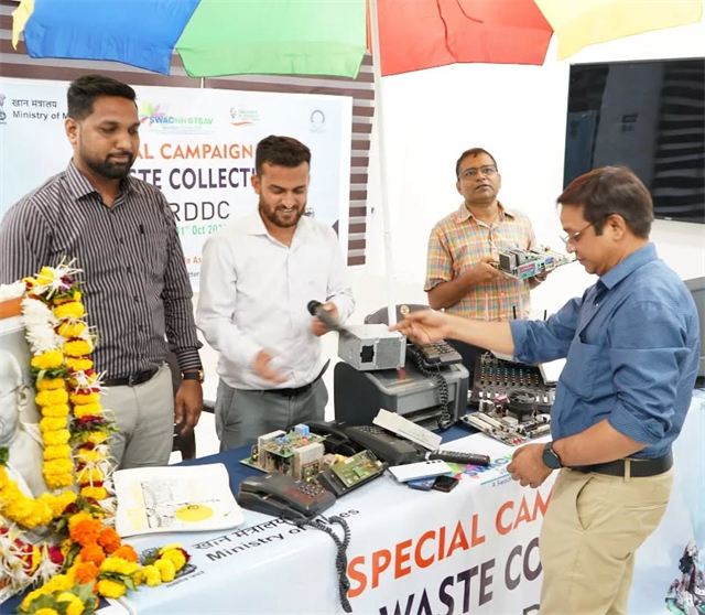 गांधी जयंती पर खनिज मंत्रालय के स्पेशल कैंपेन 5.0 के तहत JNARDDC ने मेगा ई-वेस्ट संग्रह अभियान की शुरुआत की