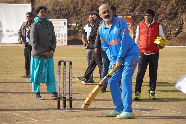 JNARDDC ने 7 दिसंबर 2025 को खनिज कप इंटर-ऑफिस क्रिकेट टूर्नामेंट का शुभारंभ किया